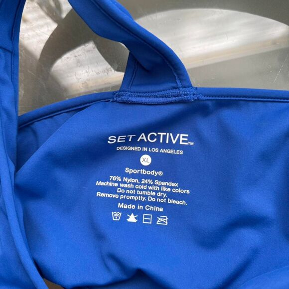 Set Active Sportbody Royal Blue Tank XL - Picture 4 of 4